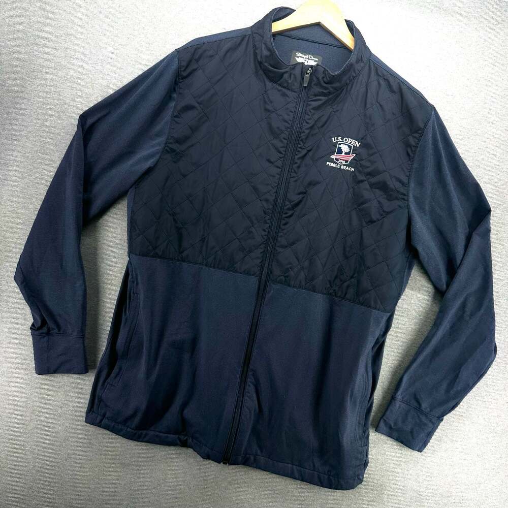Straight Down 2019 U.S. Open Pebble Beach Quilted Full-Zip Jacket Size L